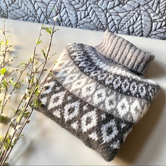 Sweet Paraphrase mohair blend turtleneck sweater - Picture 2 of 11